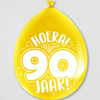 Party ballonnen 90 jaar (8 stuks)